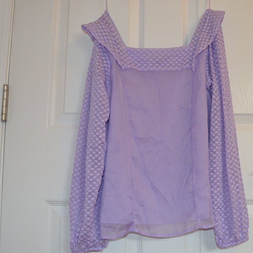 Banana Republic Purple Long Sleeve Shirt